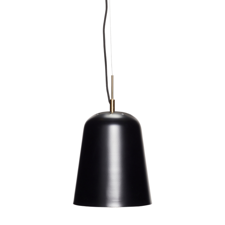 Hübsch Interiør Moving - Loftlampe  Metal/sort