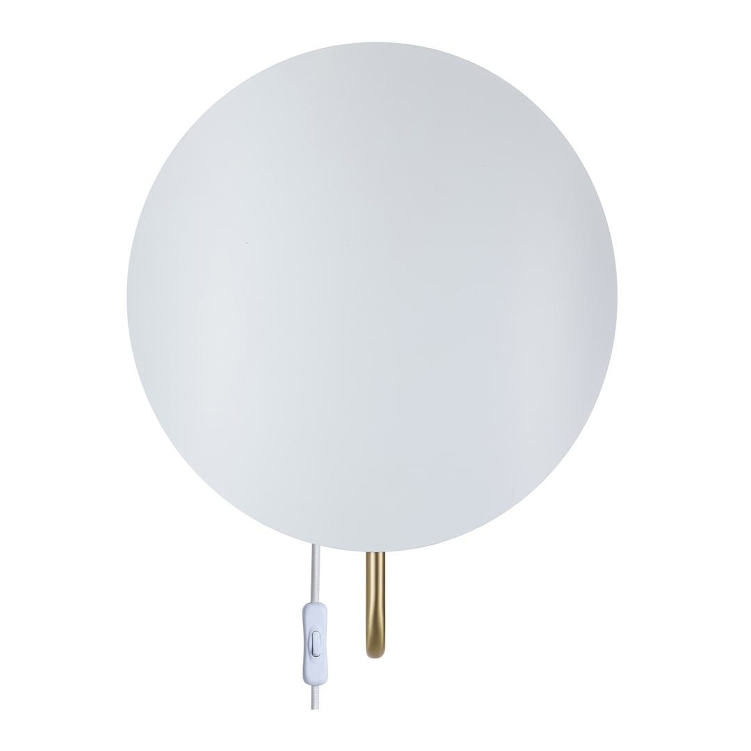 Spargo Væglampe Hvid/Messing Design For The People