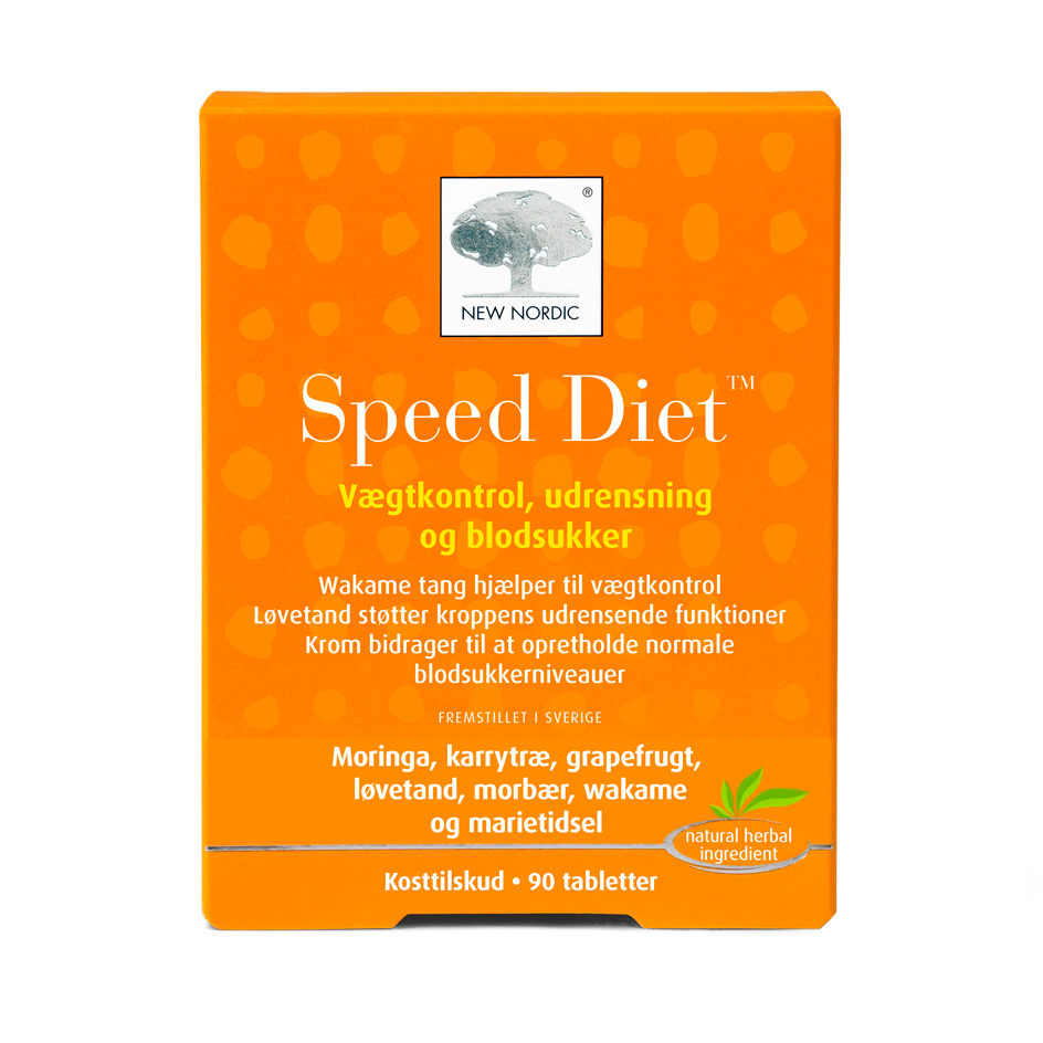 Produktbillede af New Nordic Speed Diet 90 tabletter på tilbud