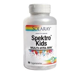 Stort online udvalg i Solaray Spektro Kids tyggetablet m. bærsmag m. naturlig sødestof 90 tab. 05/ ❤ Solaray ❤ Hurtig levering: 1 - 2 Hverdage og gratis fragt v/køb over 295 kr. GLS til pakkeshop ❤ Varenummer: HG-7285-1 og barcode / Ean: 076280150728 på lager - Kæmpe udvalg i Sundhed - Over 434 design mærker på udsalg