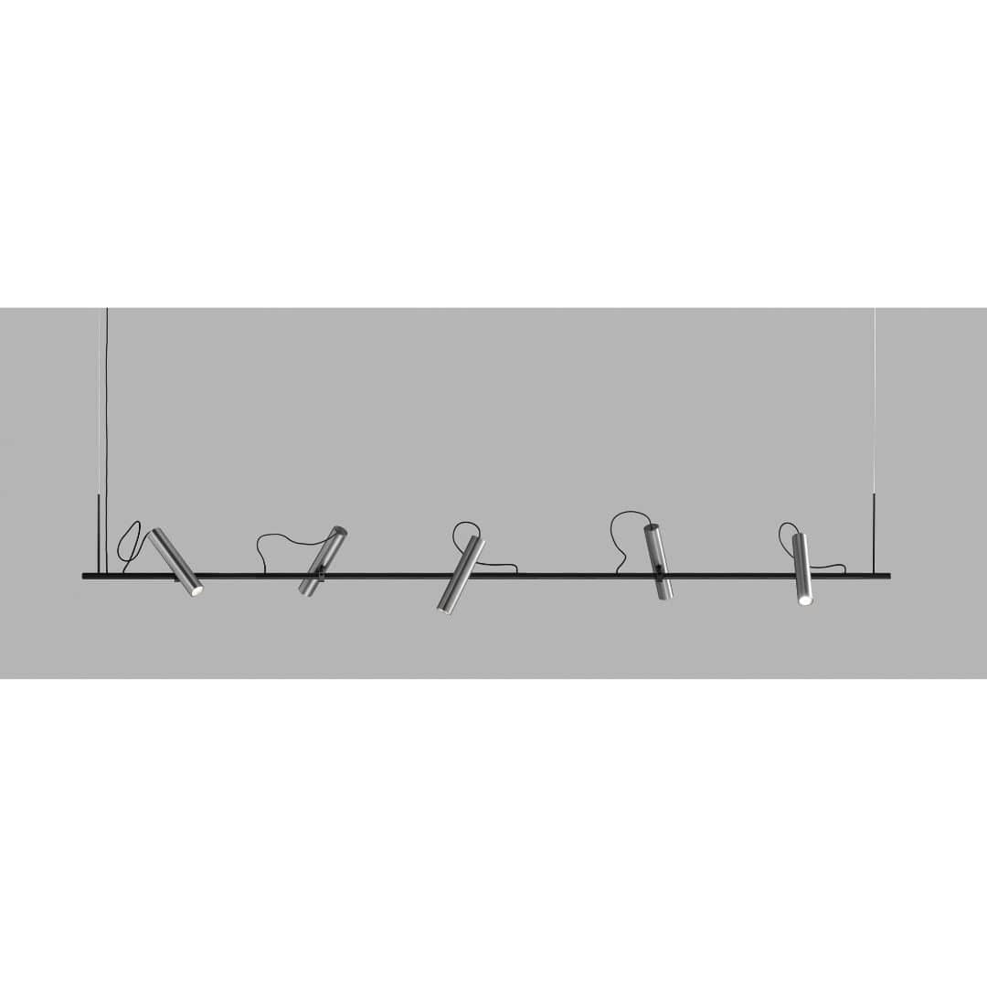 Produktbillede af Spirit S2000 LED Pendel Sort/Titanium 2700K LIGHT-POINT i premium kvalitet