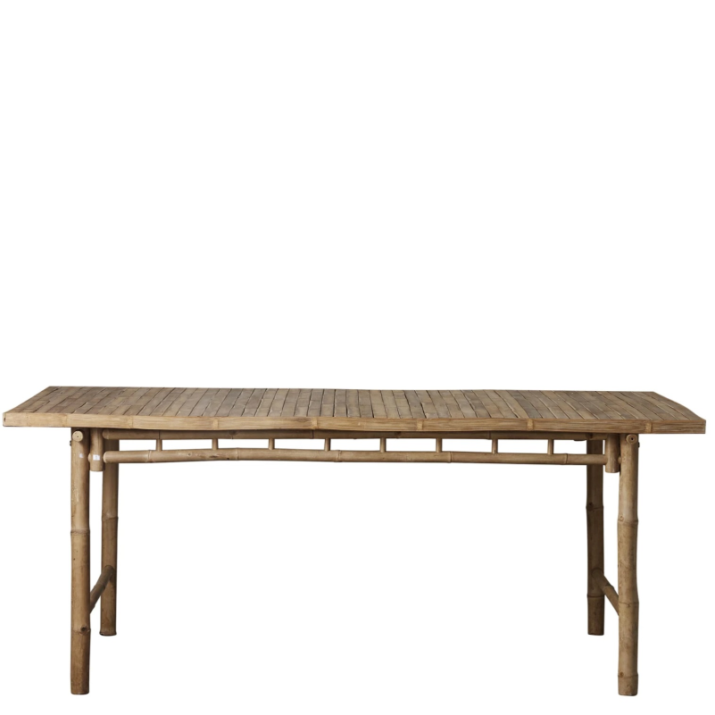 Se Spisebord i bambus ⇒ Mandisa 190 cm ⇒ Udsalg og Tilbud Nu