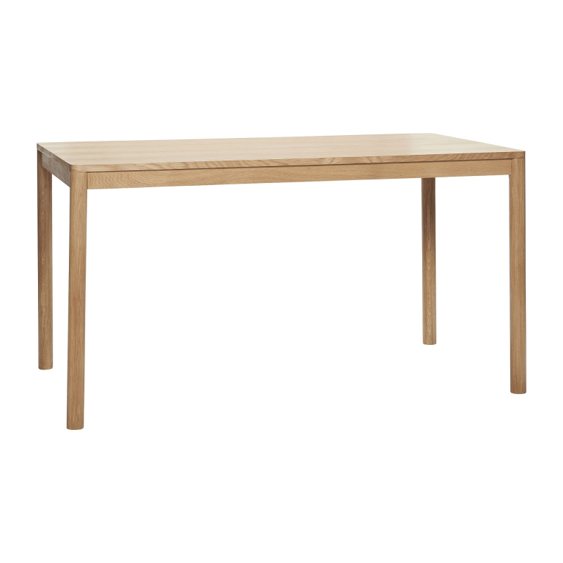 Hübsch Interiør Acorn - Spisebord i egetræ 140 cm. ❤ Stort online udvalg i Hübsch Interiør ❤ Billig fragt og hurtig levering 2 - 5 hverdage ❤ Varenummer: BYH-1277859 / Ean: 5712772107775 på lager - Udsalg på Spiseborde - Over 360 kendte mærker på udsalg