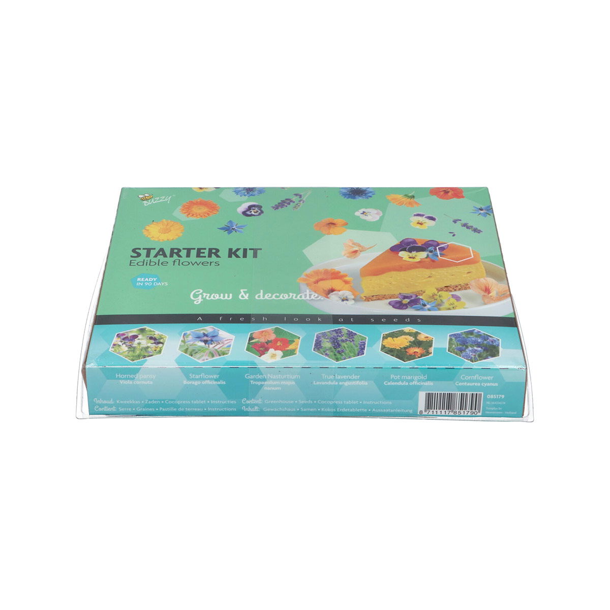 Produktbillede af Spiselige blomster dyrk selv kit på tilbud i høj kvalitet