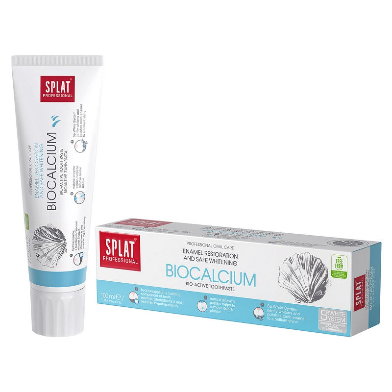 Produktbillede af SPLAT Tandpasta Biocalcium 75 ml.- 2 for 70,- på tilbud i brug