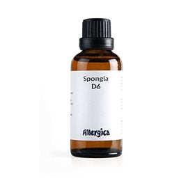 Detaljeret produktbillede af Allergica Spongia D6 50ml. på tilbud