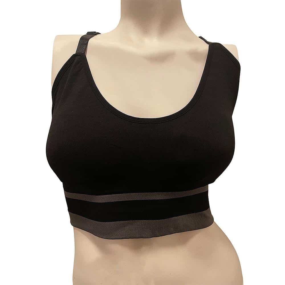 Produktbillede af Køb Sports Bra pakke med 2 stk. (BH m/vaskbart indlæg) Small på tilbud