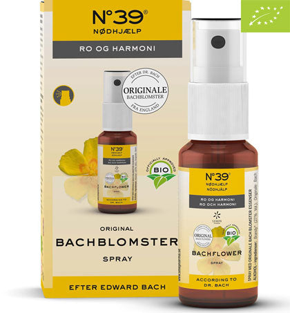 Produktbillede af Bachflower No. 39 Økologisk Spray 20ml. på tilbud