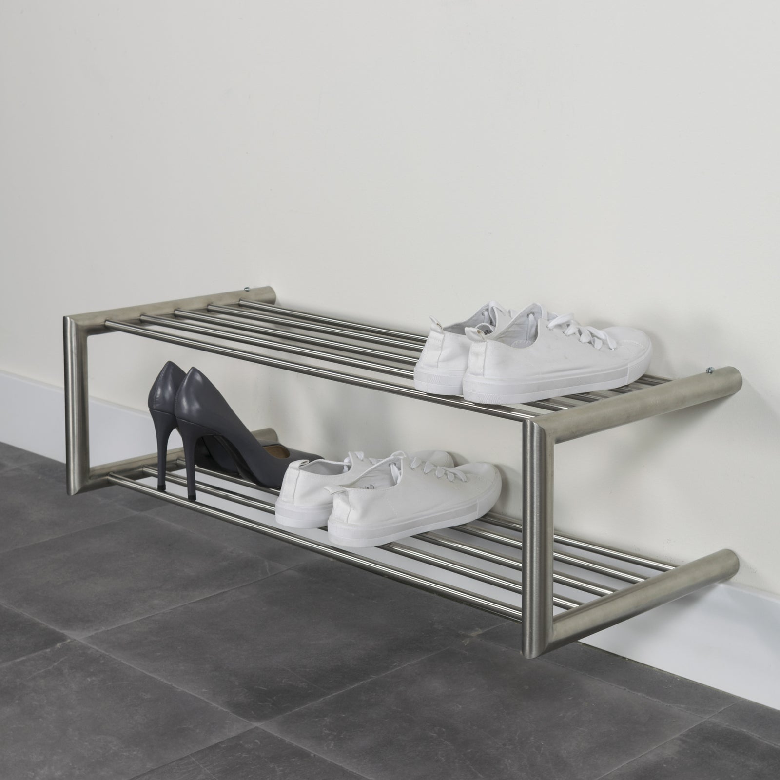 Produktbillede af Ironstyle Skohylde i rustfri stål på tilbud i høj kvalitet