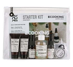 Detaljeret produktbillede af Ecooking Starterkit Skincare på tilbud