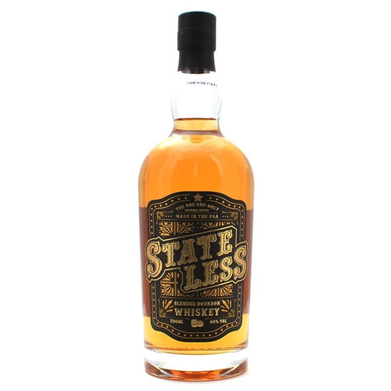 Produktbillede af Stateless Blended Bourbon Whiskey Fl 70 på tilbud i premium kvalitet