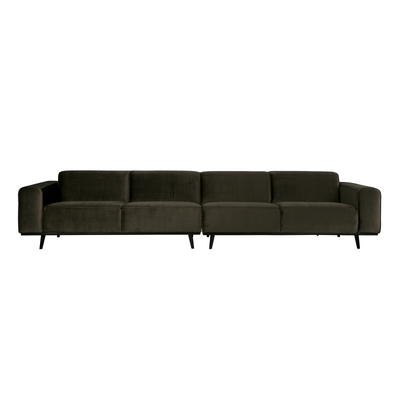 BePureHome Statement Sofa XL - Velour ❤ Stort online udvalg i BePureHome ❤ Billig fragt og hurtig levering 2 - 5 hverdage ❤ Varenummer: BYH-1404836 / Ean: 8714713072897 på lager - Udsalg på Sofa - Over 324 kendte brands på udsalg