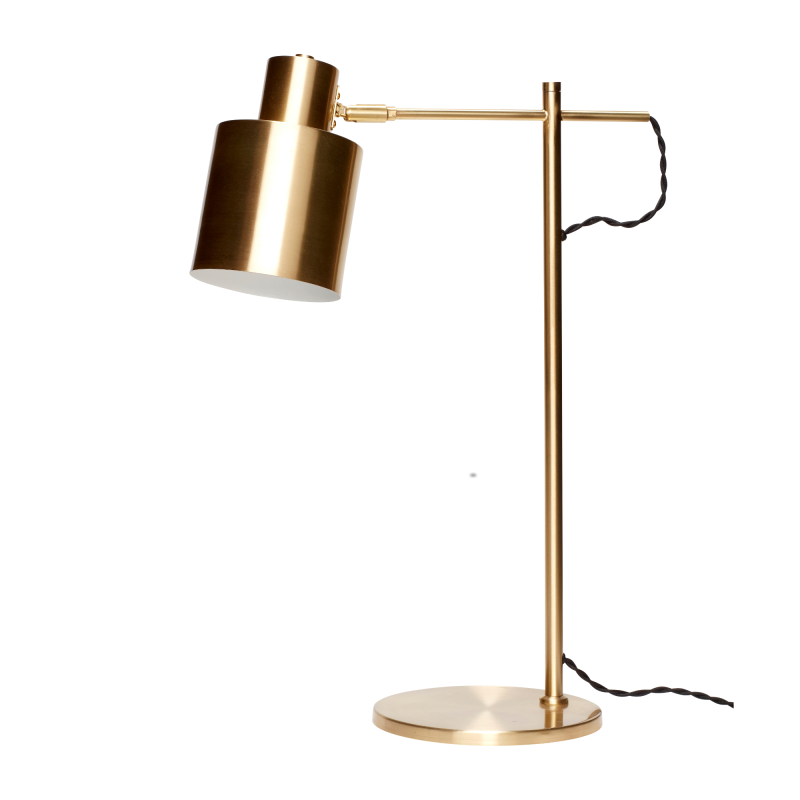 Hübsch Interiør Fu- Bordlampe i messing h.56 cm. ❤ Stort online udvalg i Hübsch Interiør ❤ Billig fragt og hurtig levering 2 - 5 hverdage ❤ Varenummer: BYH-882222 / Ean: 5712772059593 på lager - Udsalg på Bordlamper - Over 400 kendte brands på udsalg