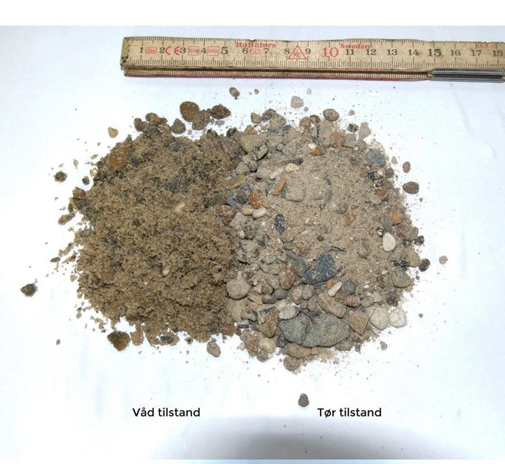 Støbemix 0-8 mm 1000 kg.