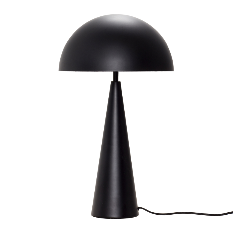 Hübsch Interiør Mush - Stor Sort Bordlampe ❤ Stort online udvalg i Hübsch Interiør ❤ Billig fragt og hurtig levering 2 - 5 hverdage ❤ Varenummer: BYH-1277525 / Ean: 5712772067277 på lager - Udsalg på Bordlamper - Over 434 design mærker på udsalg