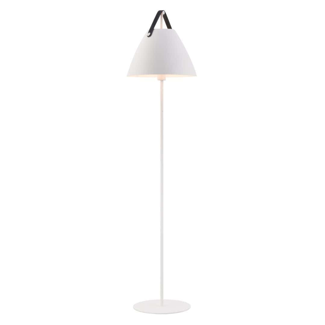 Produktbillede af Strap Gulvlampe Hvid Design For The People i premium kvalitet