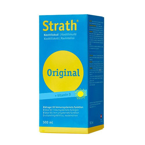 Produktbillede af Midsona Strath Urtegær Eliksir 500 ml. på tilbud