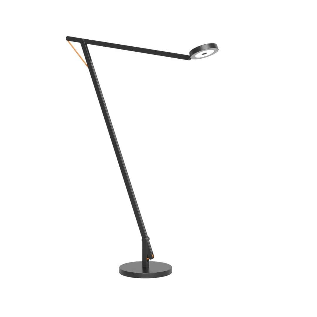 String F1 Gulvlampe Mat Sort/Orange DTW Rotaliana
