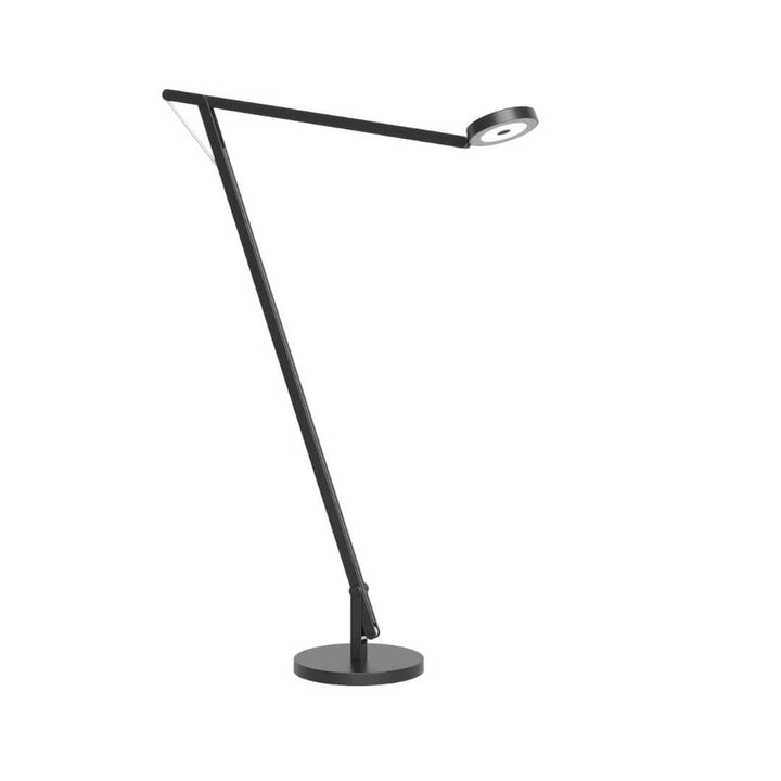 String F1 Gulvlampe Mat Sort/Sølv DTW Rotaliana