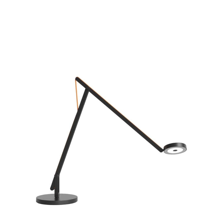 String T1 Bordlampe Mat Sort/Orange DTW Rotaliana