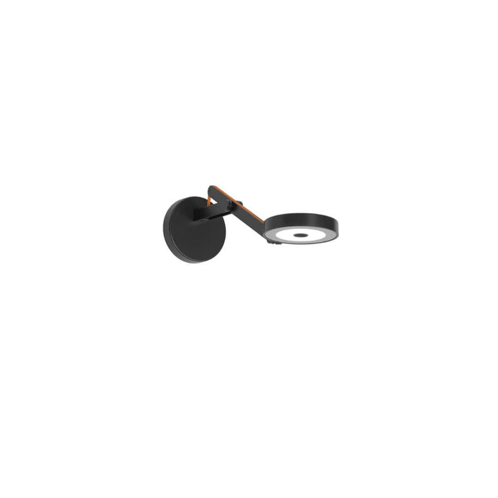 String W0 Væglampe DTW Dim-to-warm Mat Sort/Orange Rotaliana