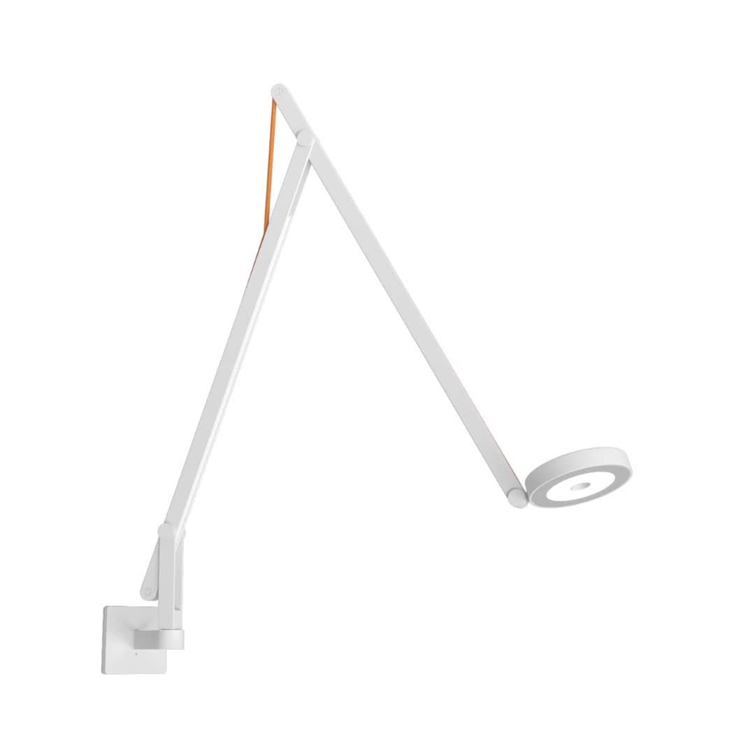 String W1 Væglampe DTW Dim-To-Warm Mat Hvid/Orange Rotaliana