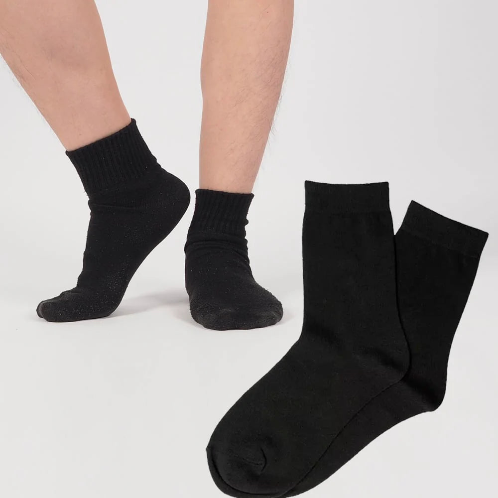 Sorte strømper 10 par 43-46