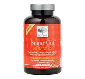 Detaljeret produktbillede af New Nordic Sugar Cut Gummies 60 gum på tilbud