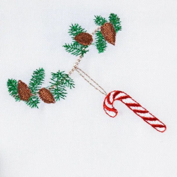 Produktbillede af Langkilde & Søn Juleserviet med sukkerstok i premium kvalitet