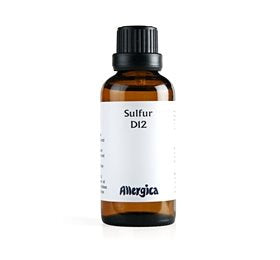 Produktbillede af Allergica Sulfur D12 50ml. på tilbud