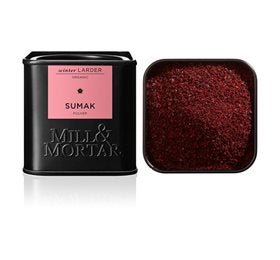 Detaljeret produktbillede af Sumak basiskrydderi Ø 50g. på tilbud