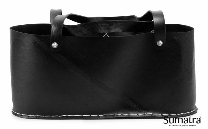 Produktbillede af Skuldertaske med flettet syning på tilbud i høj kvalitet