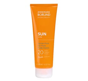 Produktbillede af Annemarie Börlind SUN Sun Fluid SPF 20 125ml. på tilbud