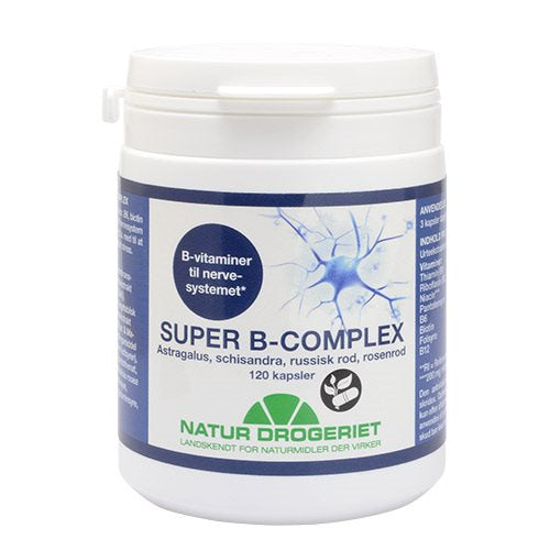 Produktbillede af ND Super B-Complex 120 kap. på tilbud