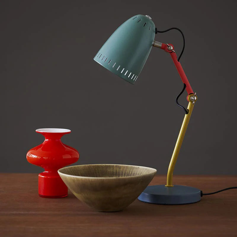 Produktbillede af Dallas Bordlampe i mixede metalfarver på tilbud i høj kvalitet