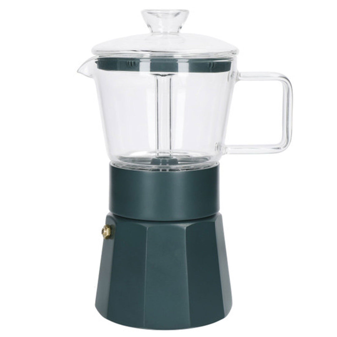 La cafeti ¨re La cafeti ¨re Espressobrygger, grøn – vinkelbillede (Espressomaskiner)