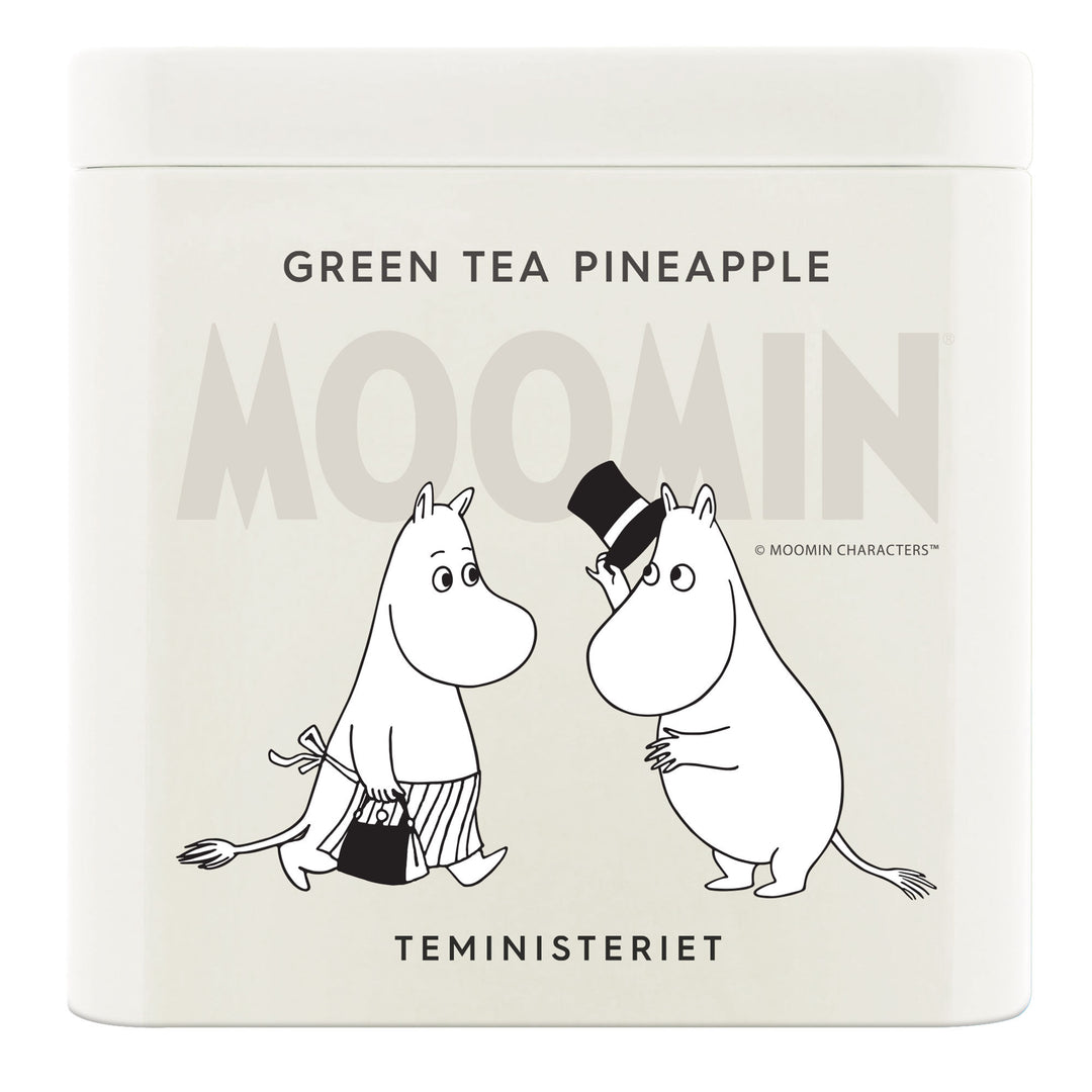Teministeriet Teministeriet Moomin Ananas grøn te – close-up (Moomin)
