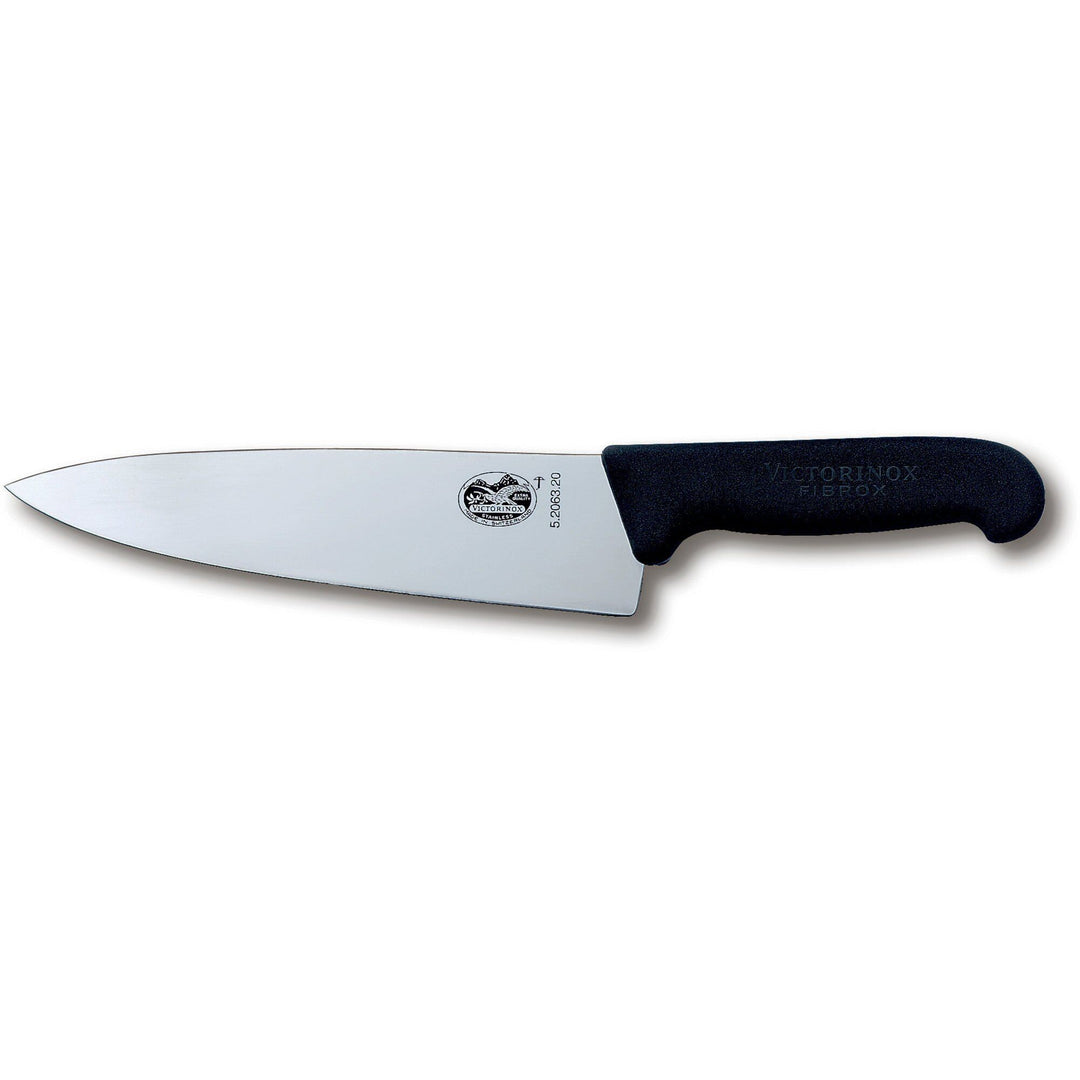 Victorinox Victorinox Ekstra bred kokkekniv med fibrox-skæfte, 20cm. – detaljebillede (Kokkekniv)