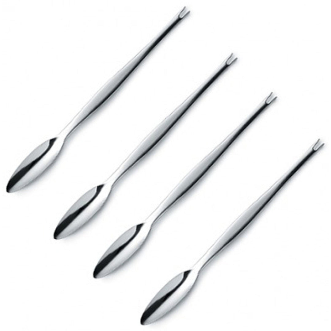 Gense Gense Focus Steel skaldyrsgafler 4 stk. – detaljebillede (Skaldyrgafler)