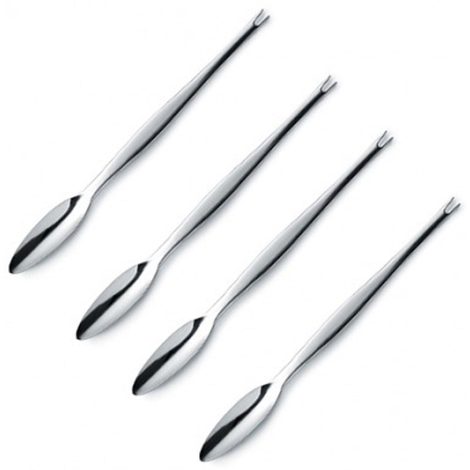 Gense Gense Focus Steel skaldyrsgafler 4 stk. – detaljebillede (Skaldyrgafler)