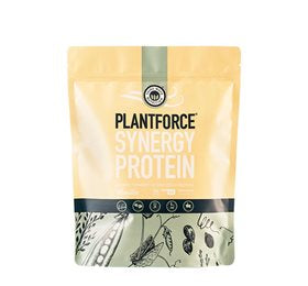 Produktbillede af Plantforce Synergy Protein Vanilla 800g på tilbud