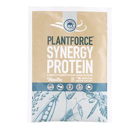 Produktbillede af Plantforce Synergy Vanilje 20g. på tilbud