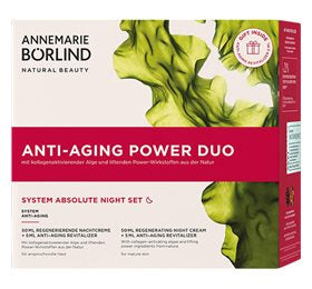 Detaljeret produktbillede af Annemarie Börlind System Absolute Night Care Set 1 pk. på tilbud
