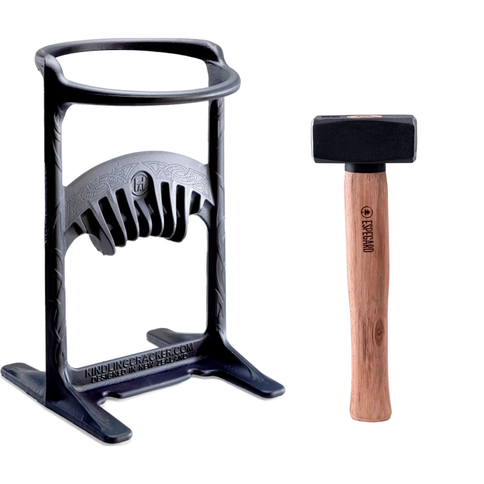 Kindling cracker Kindling cracker King brændekløver + hammer ❤ produktbillede i kategorien Brændekløver