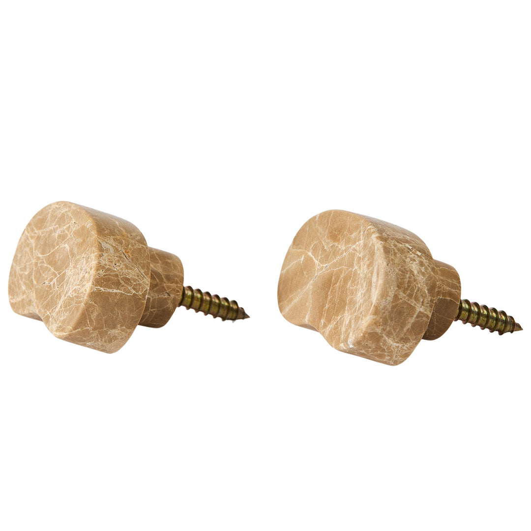 Muubs Muubs Suji knage, sand, 2 stk. – frontbillede (Krog)