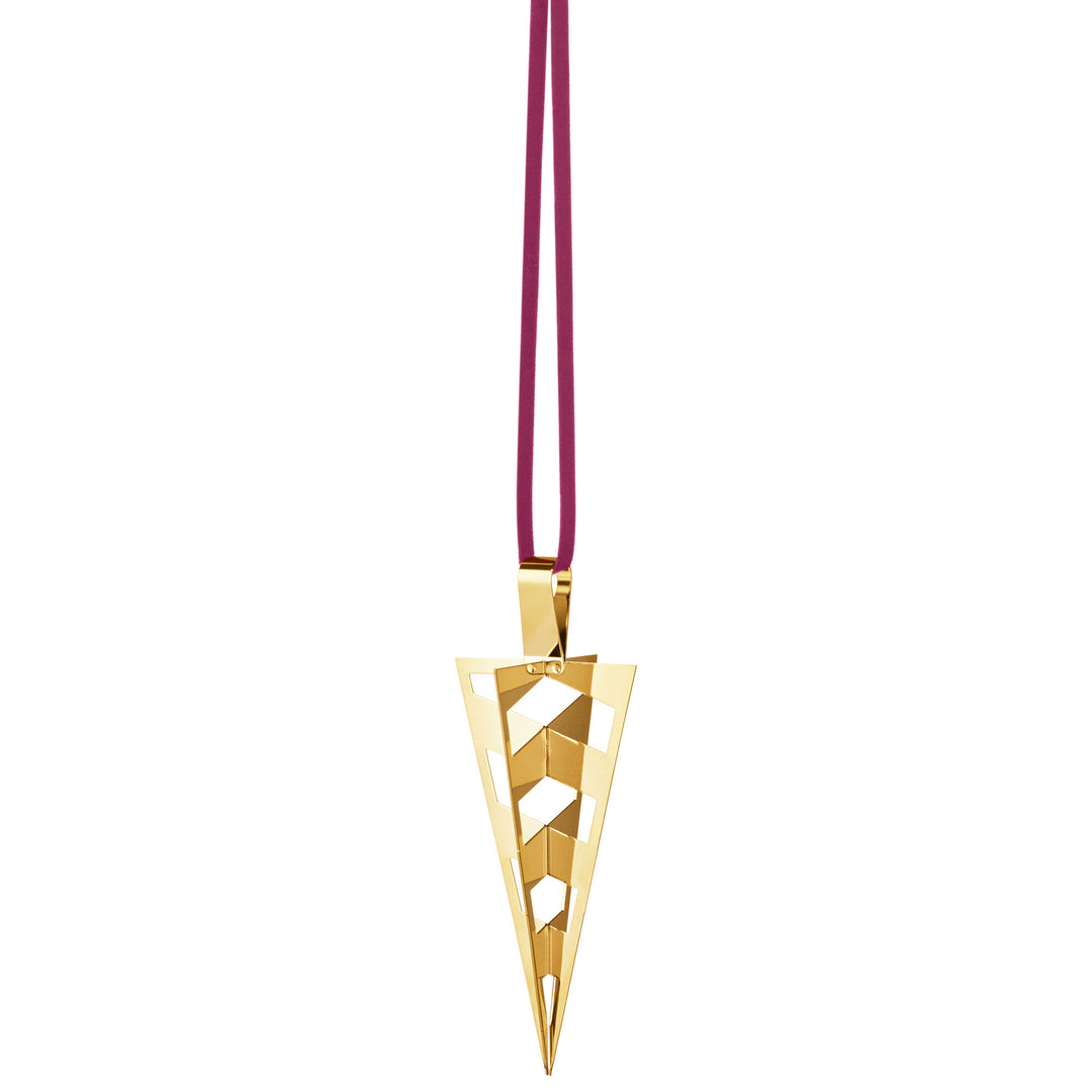 Georg jensen Georg Jensen CC 2025 Strut julepynt, 18K guldbelægning – produktvisning (Juledekoration)