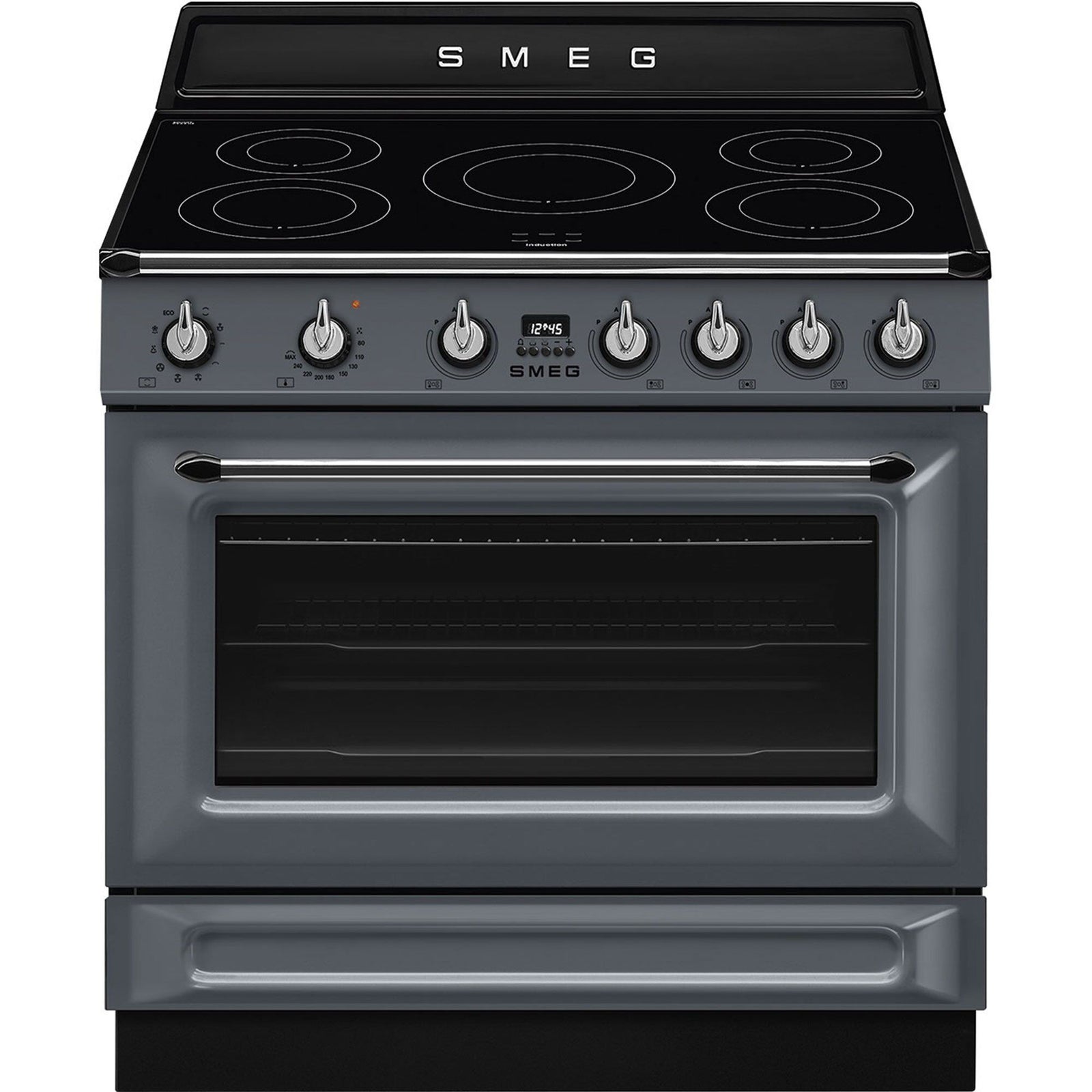 Se Smeg TR90IMGR Victoria Induktionskomfur 90 cm, grå ✔ Stort online udvalg i Smeg - Køb online på udsalg og tilbud lige nu ✔ Meget billig fragt og hurtig levering: 1 - 2 hverdage - Varenummer: KTCH-66970 og barcode / Ean: 8017709344771 på lager - Udsalg på Hjem og madlavning, Opbevaring og organisering Spar op til 59% - Over  857 kendte brands på udsalg