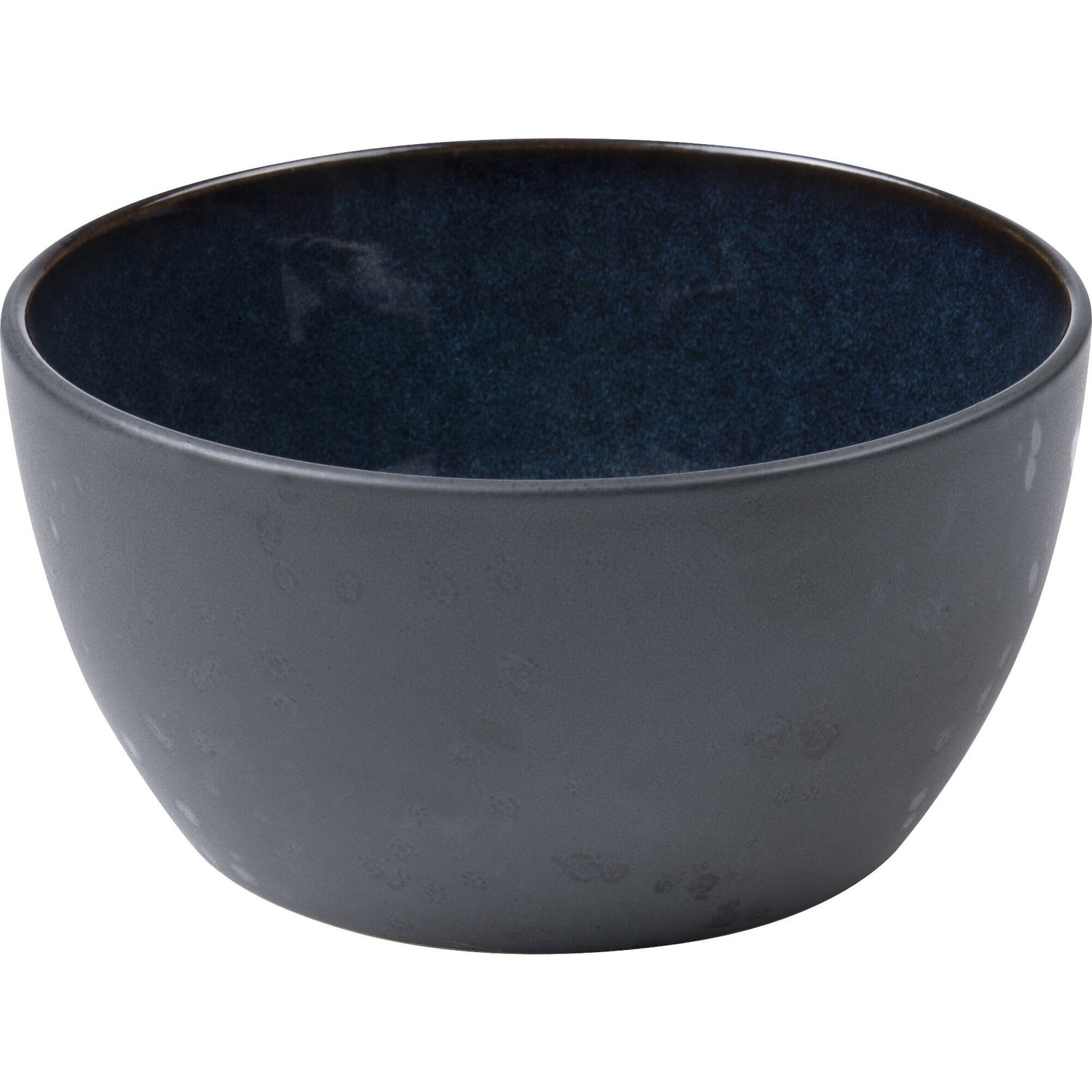 Bitz Bitz Skål 14 cm., sort og mørkeblå ❤ produktbillede (Skål)