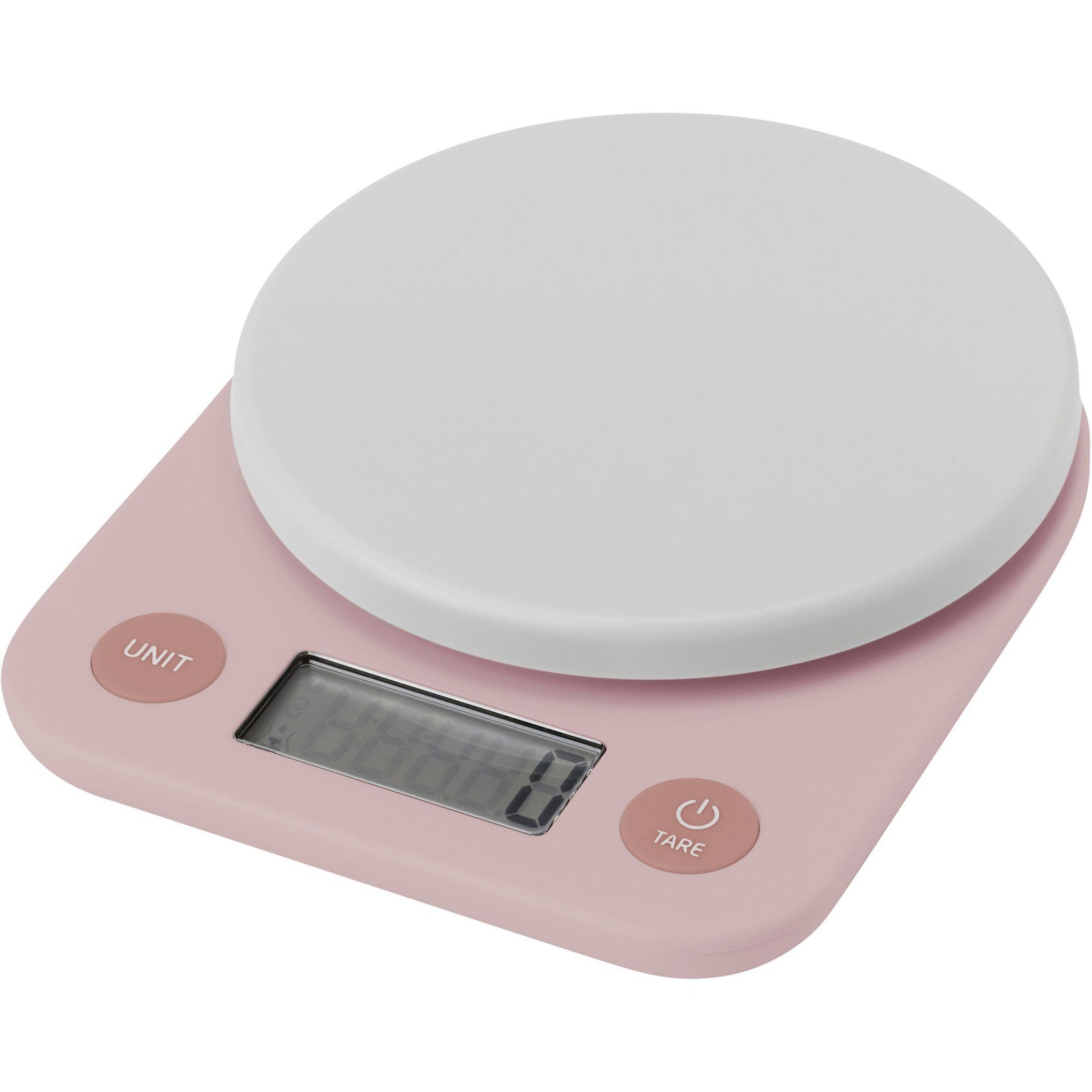 Rig-tig Rig-tig Foodie køkkenvægt, light rose ❤ detaljebillede (Køkkenvægt)