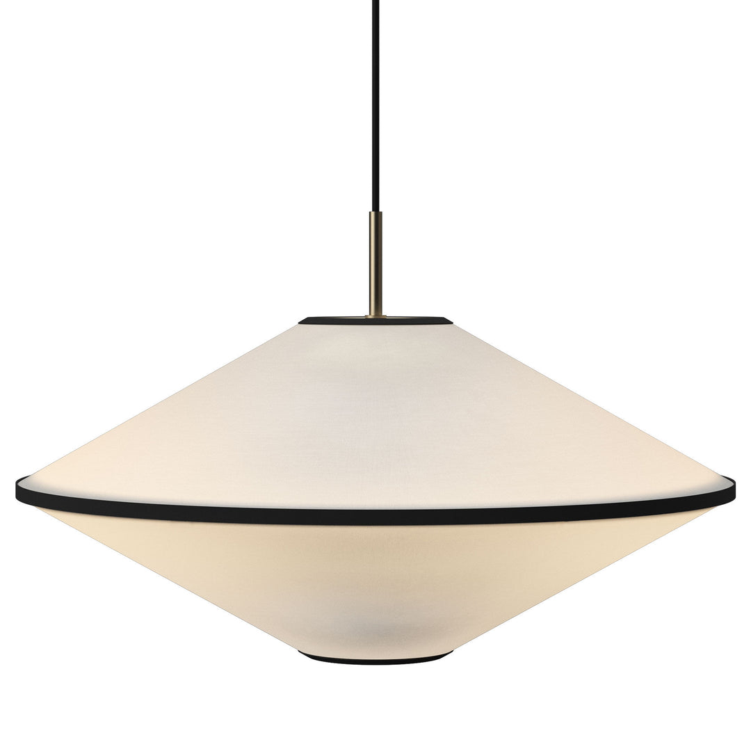 Edgeform Edgeform Tafta Pendel 52 cm, sort/offwhite – billede i brug (Lampe)